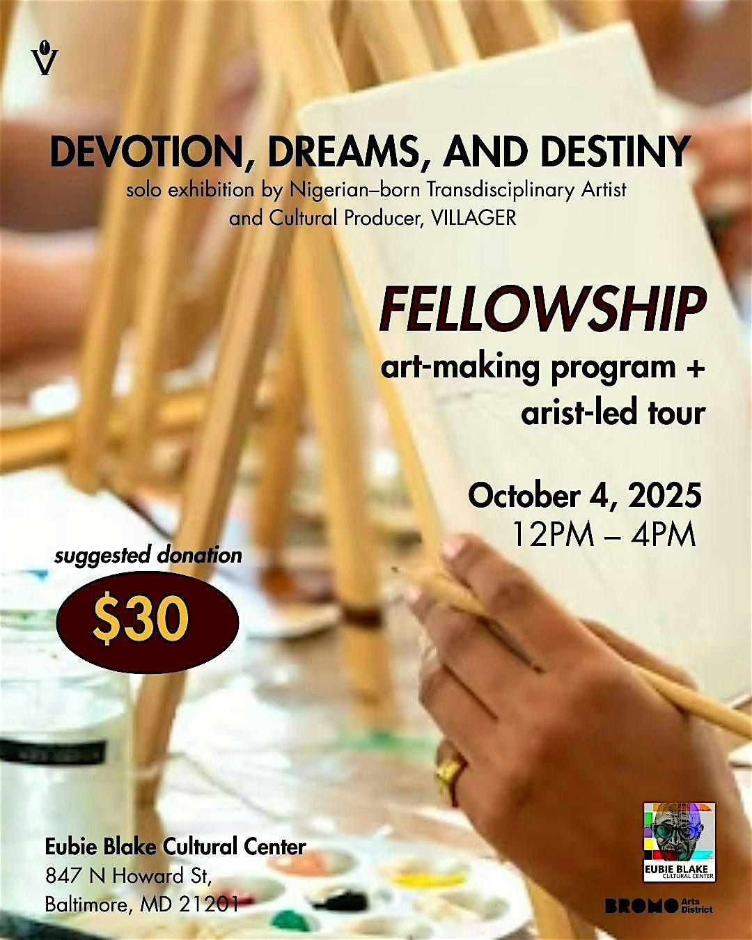 FELLOWSHIP: artist led tour + art-making program | Event in Baltimore | AllEvents