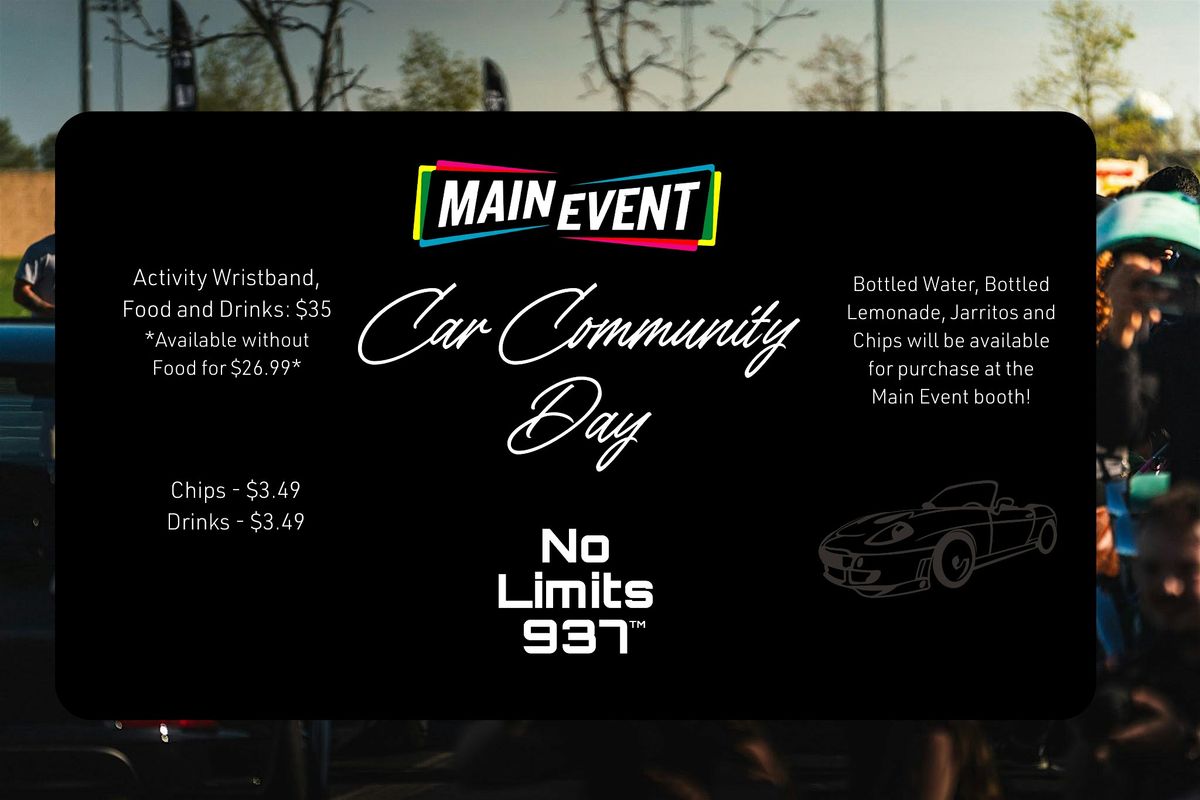 Main Event - No Limit 937 Car Community Day | Event in West Chester Township | AllEvents