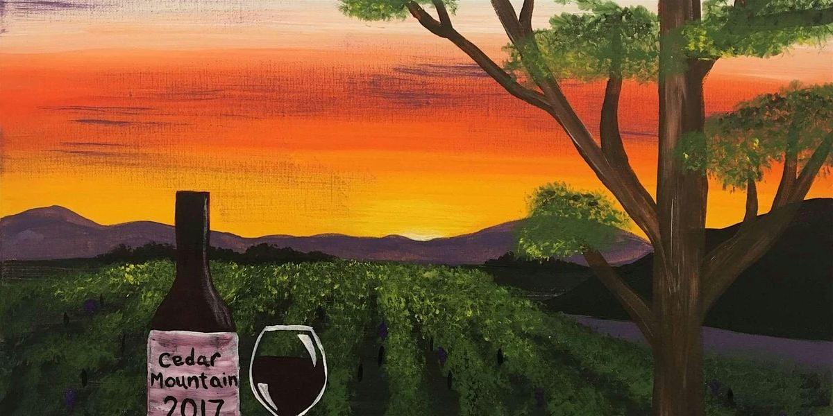 Cedar Mountain Winery - Paint and Sip by Classpop!™, 29 June | Event in Danville | AllEvents