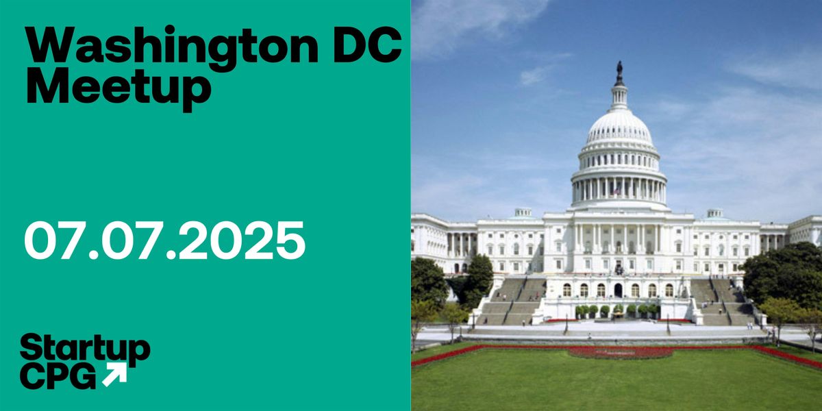 Startup CPG Washington DC Meetup - July 2025, 7 July | Event in Chevy Chase | AllEvents
