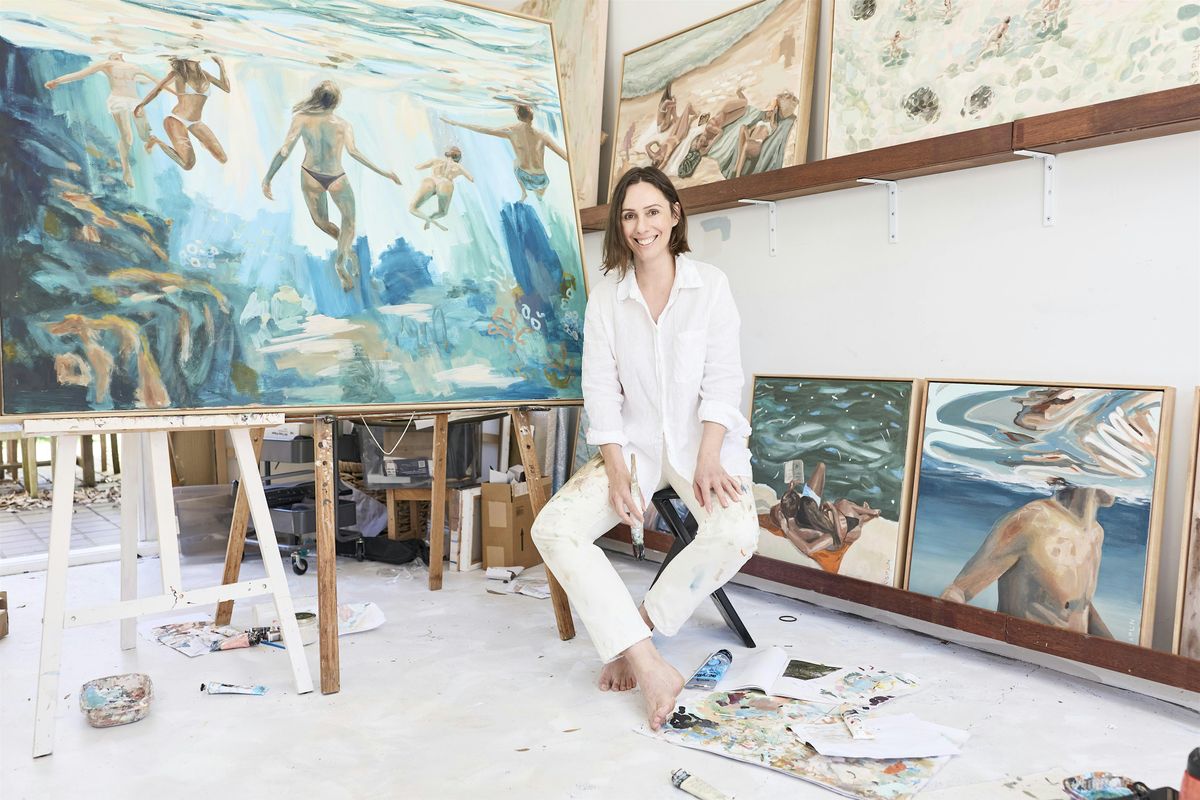 Art Show Opening of 'A DAY AT THE BEACH' with Lauren Esplin, 4 October | Event in Milton | AllEvents