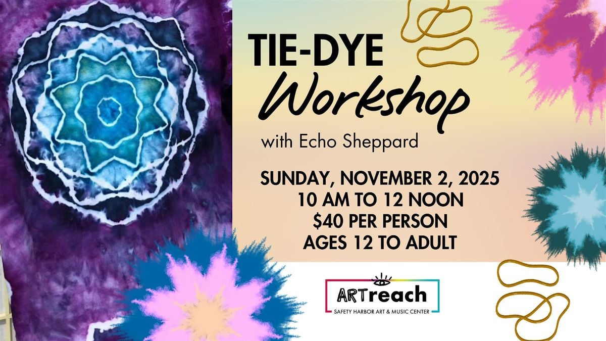 Tie Dye Workshop: Mandala Method, 2 November | Event in Safety Harbor | AllEvents