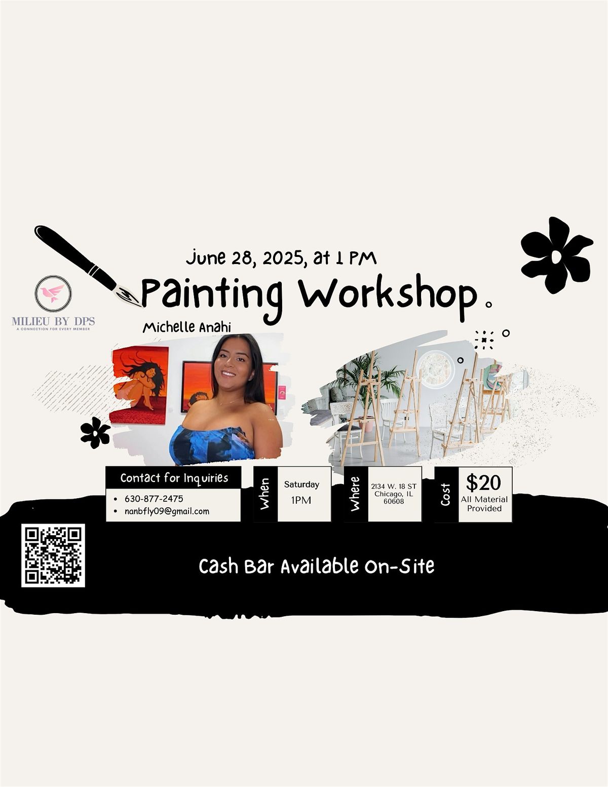 Splash of Summer: A Colorful Painting Workshop, 28 June | Event in Chicago | AllEvents