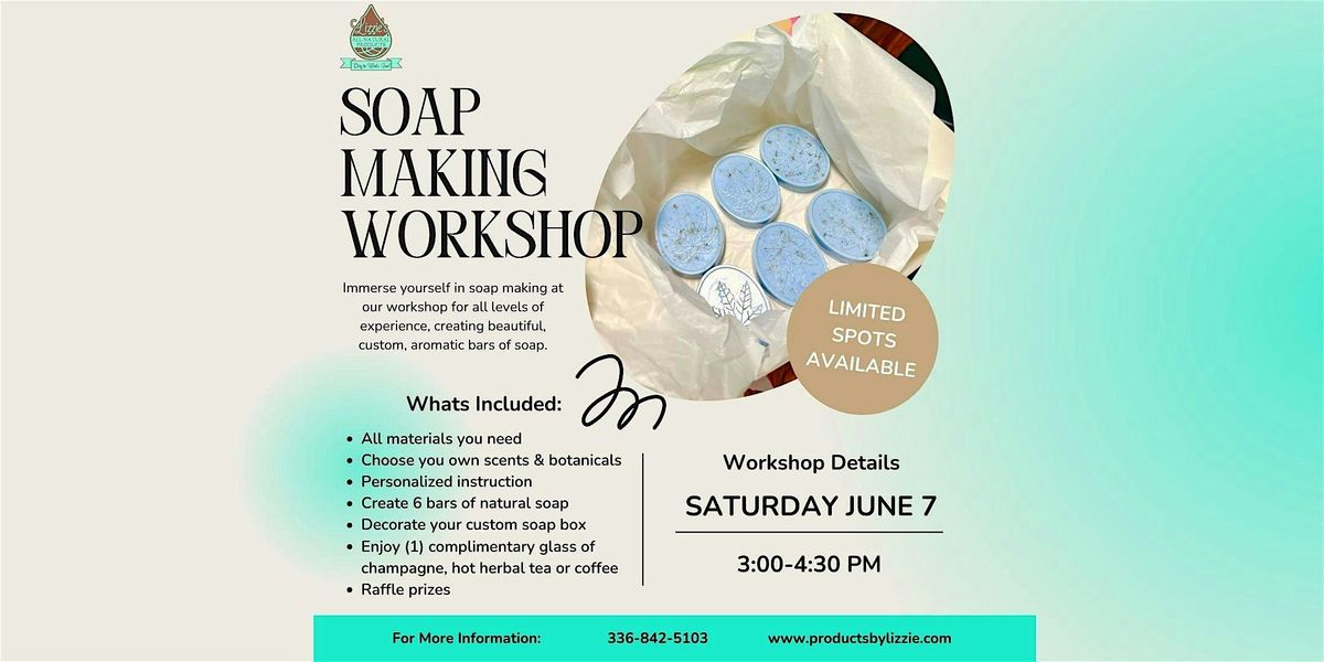 Natural Soap Making Workshop, 7 June | Event in Winston-Salem | AllEvents