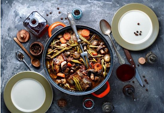 In-person class: French Bistro For Two: Boeuf Bourguignon & Tarte Tatin(SF), 17 October | Event in San Francisco