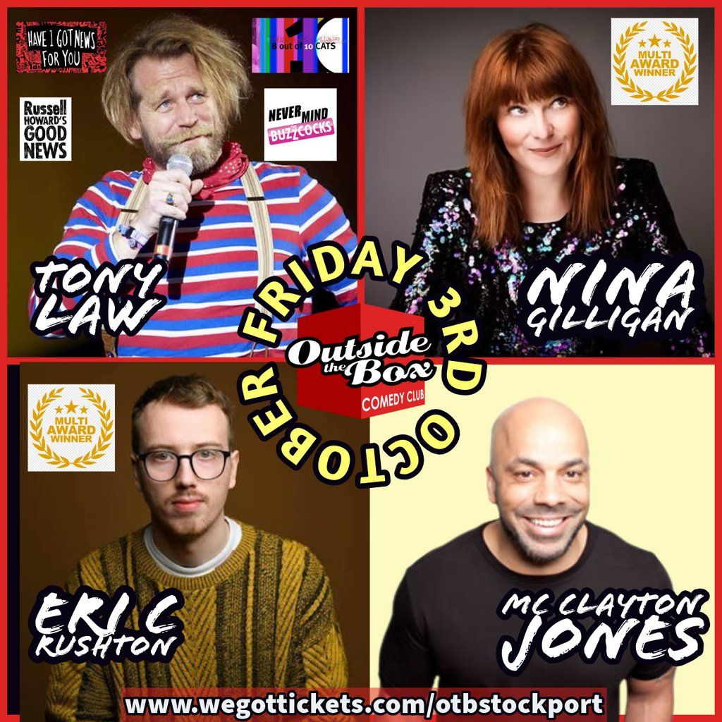 Live Comedy - Friday 3rd October, 3 October | Event in Stockport | AllEvents