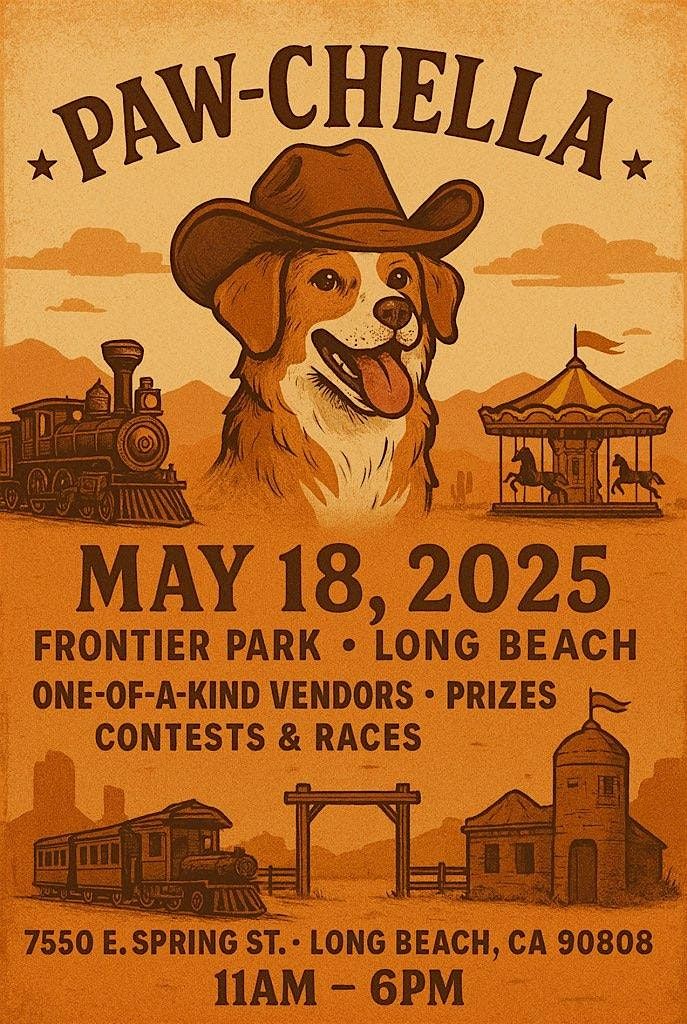 Join Us For PawChella at Frontier Land Park Long Beach Ca., 18 May | Event in Long Beach | AllEvents