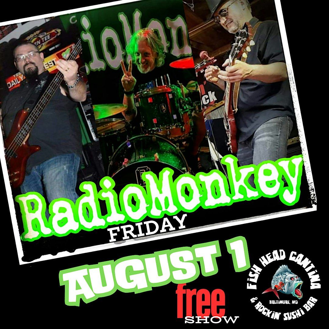 Radio Monkey, 1 August | Event in Halethorpe | AllEvents