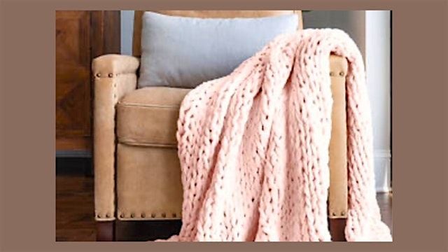 Make a Chunky Hand-Knit Blanket at S&M Winery, 13 November | Event in Canal Fulton | AllEvents