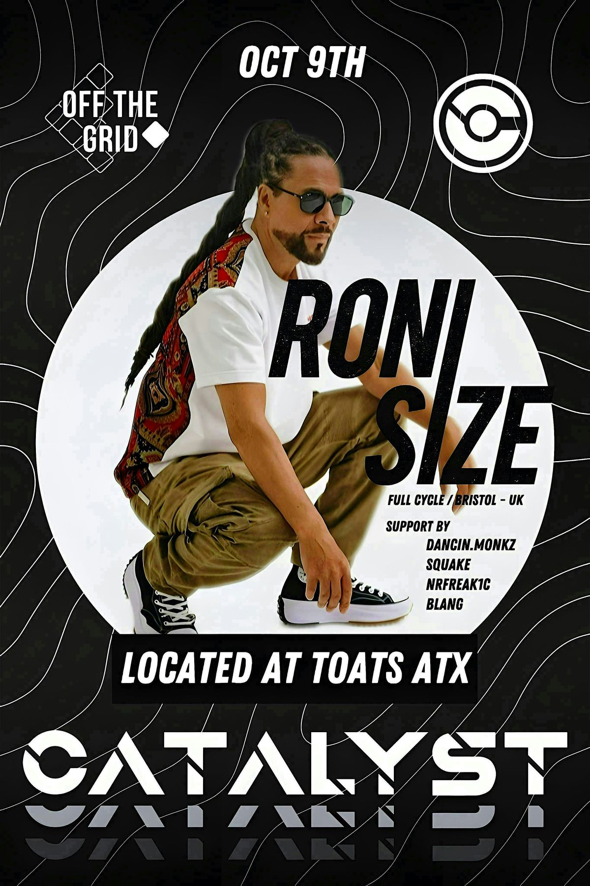 Catalyst & Off The Grid Present: Roni Size, 9 October | Event in Austin | AllEvents