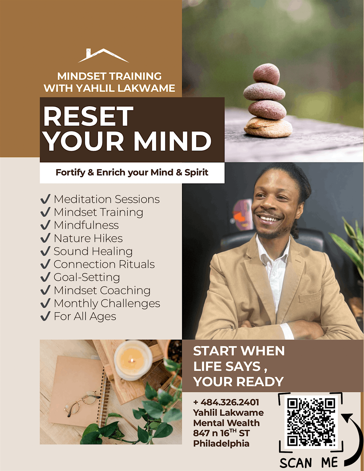 Guided meditations with Yahlil Lakwame | Event in Philadelphia | AllEvents