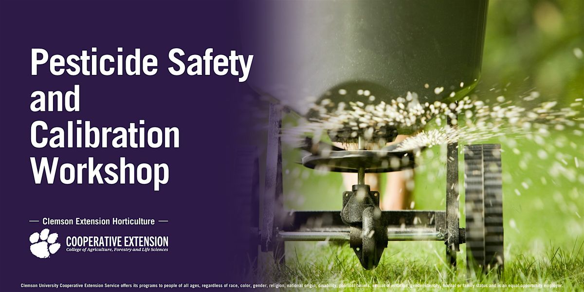 Pesticide Safety and Calibration Workshop, 12 December | Event in Mount Pleasant | AllEvents