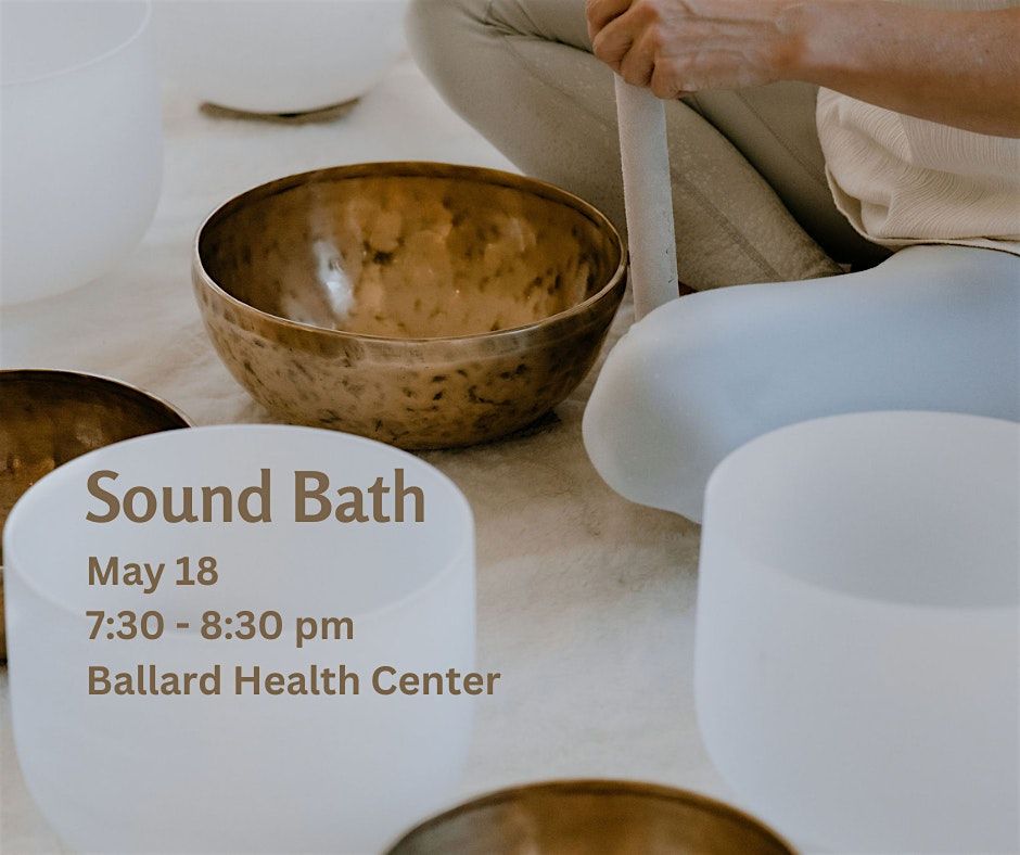 Sound Bath, 18 May | Event in Seattle | AllEvents