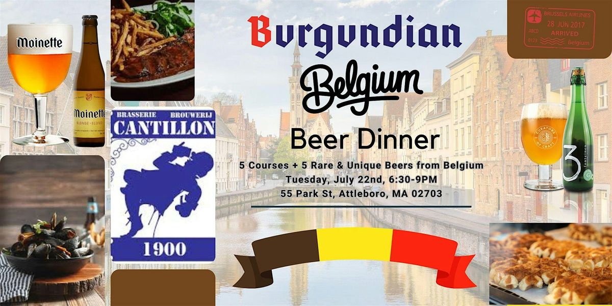 5-Course Belgian Beer Dinner at Burgundian | Event in Attleboro | AllEvents