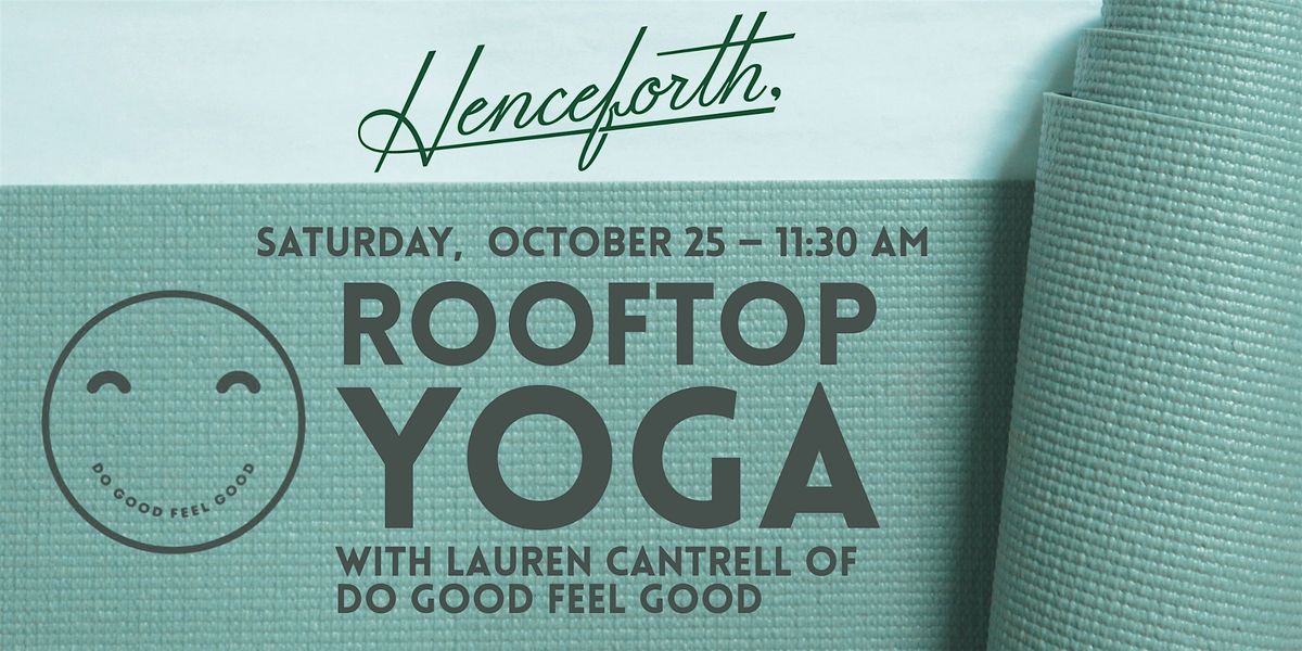 Rooftop Yoga w/ Lauren Cantrell
