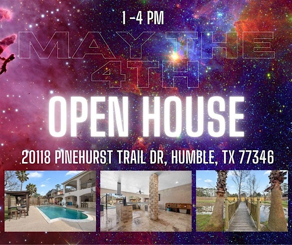 May the forth Open house, 4 May | Event in Humble | AllEvents
