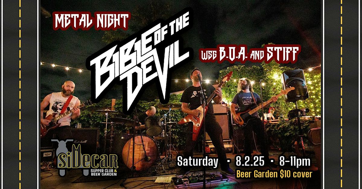 Metal Night in the Beer Garden, 2 August | Event in Batavia | AllEvents
