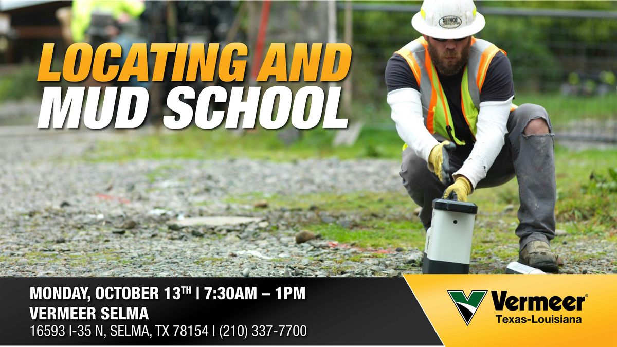 Vermeer Selma Locating and Mud School, 13 October | Event in Selma | AllEvents
