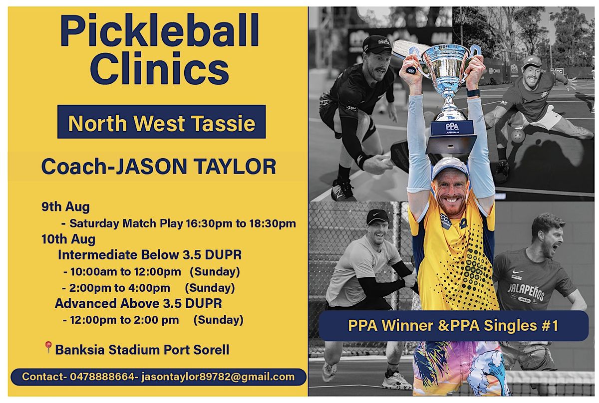 Pickleball Clinic Port Sorell, 9 August | Event in Port Sorell | AllEvents