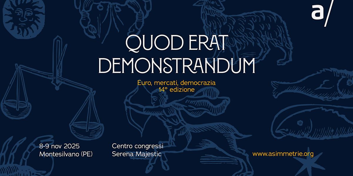Quod erat demonstrandum, 8 November | Event in Montesilvano | AllEvents