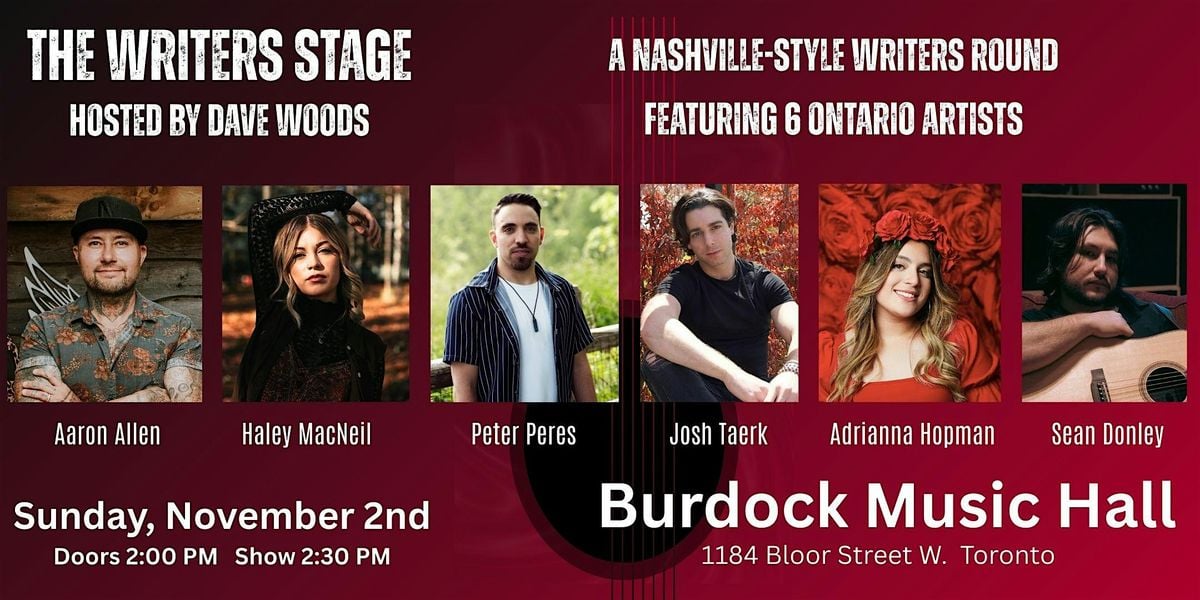 The Writers Stage, 2 November | Event in Toronto | AllEvents