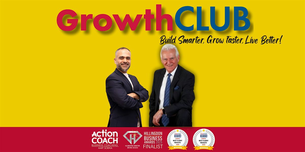GrowthCLUB - A Business Acceleration Workshop, 5 December | Event in Watford | AllEvents