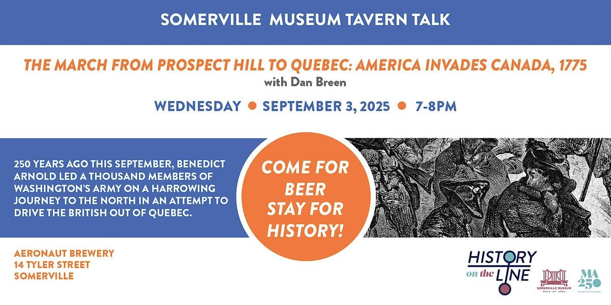 Tavern Talk with Dan Breen, 3 September | Event in Somerville | AllEvents