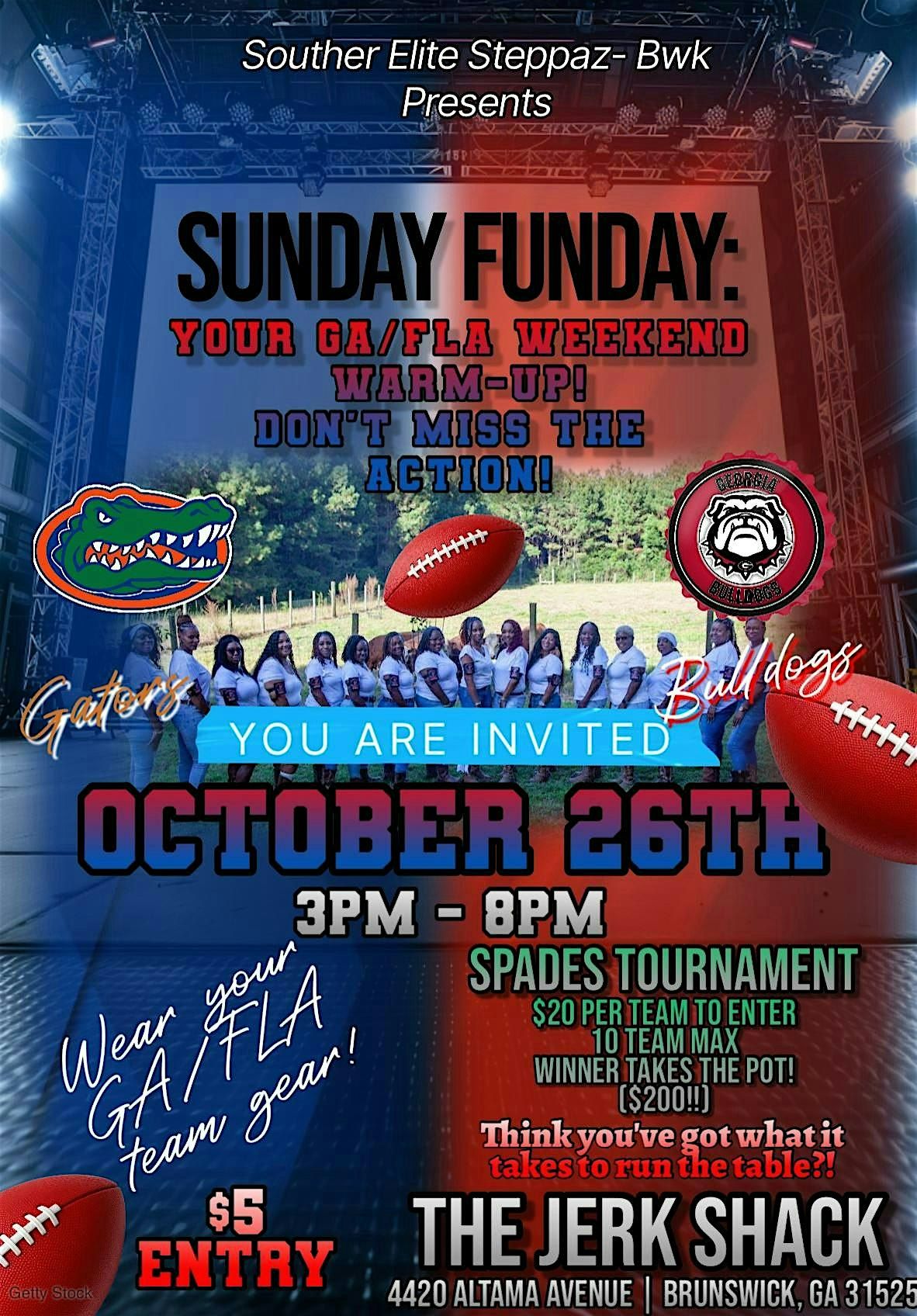 Sunday Funday: Your GA/FLA Weekend Warm-up, 26 October | Event in Brunswick | AllEvents