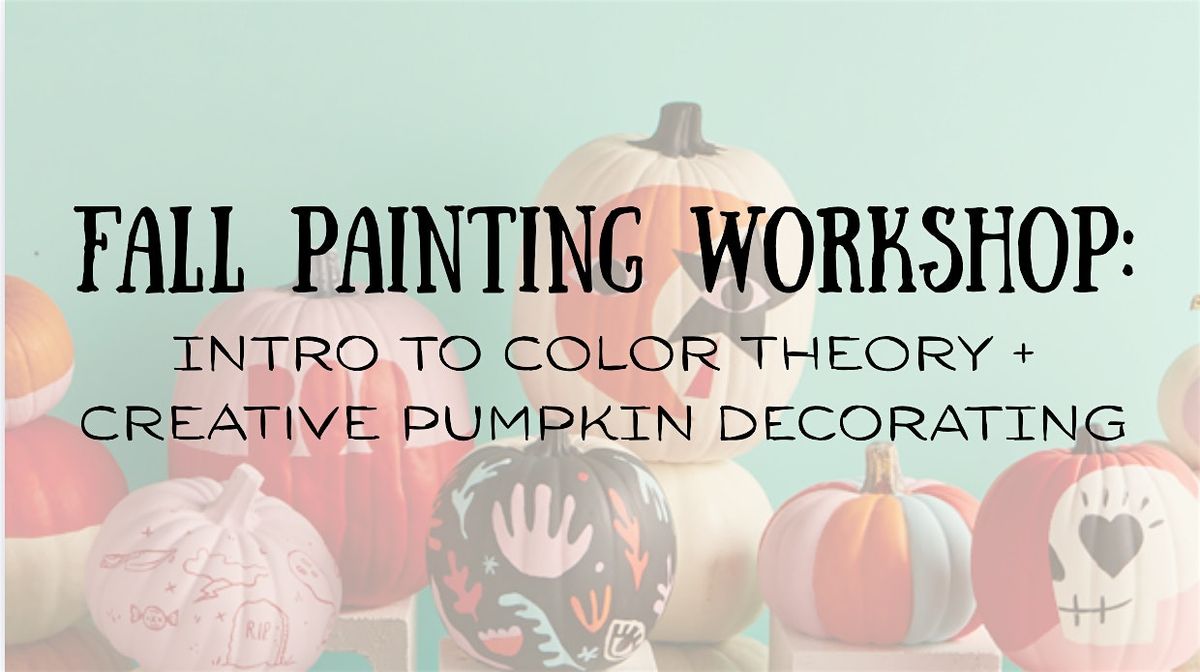 Pumpkin Painting Workshop, 18 October | Event in Narragansett | AllEvents