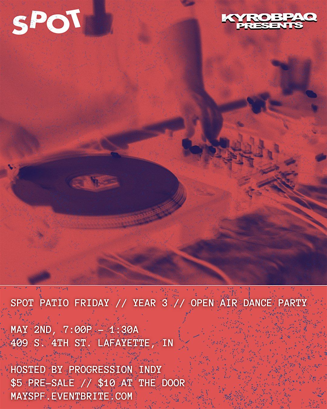 SPOT PATIO FRIDAY // HOSTED BY PROGRESSION INDY | Event in Lafayette | AllEvents