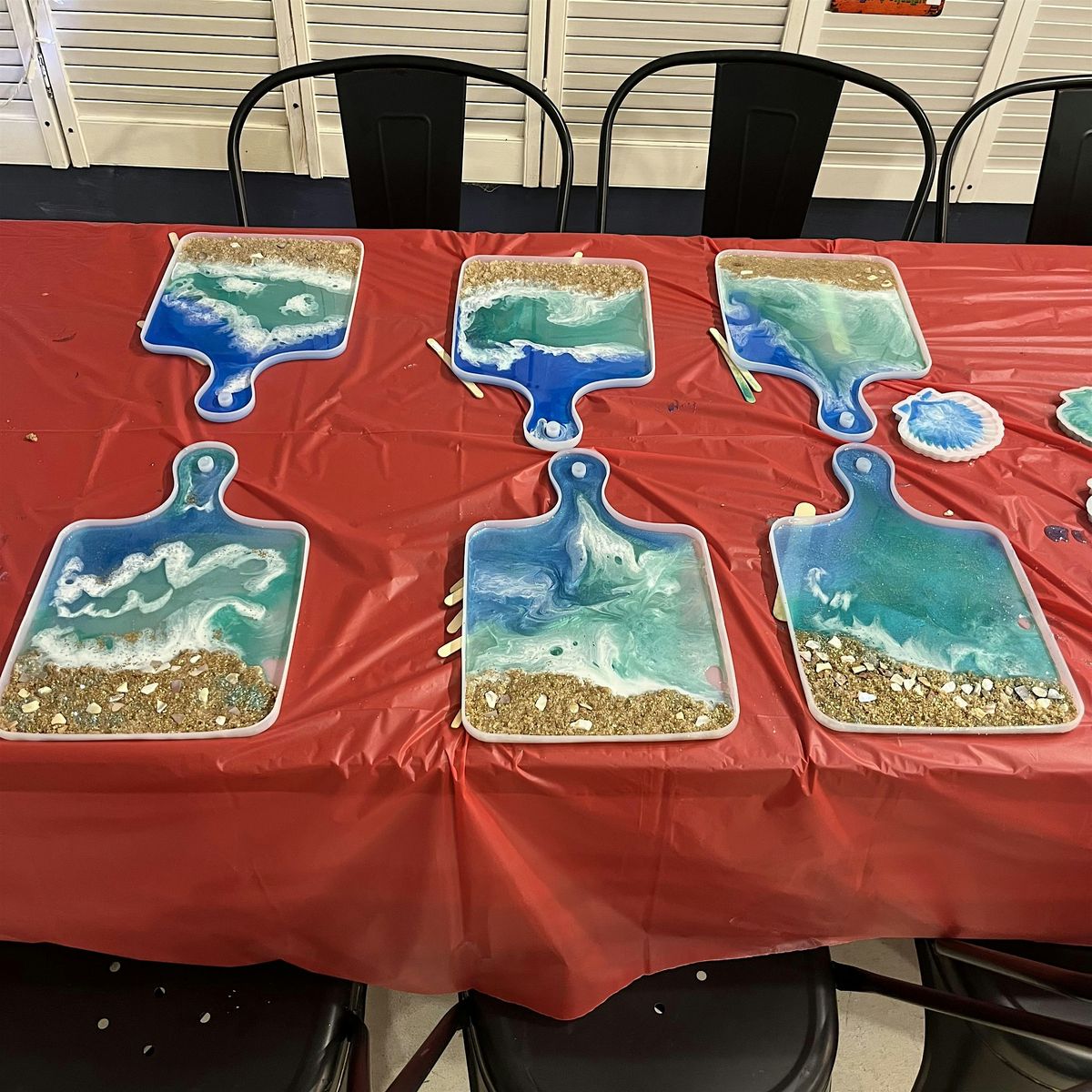 Resin Serving Board Workshop  - ocean vibe, 16 August | Event in St. Petersburg | AllEvents