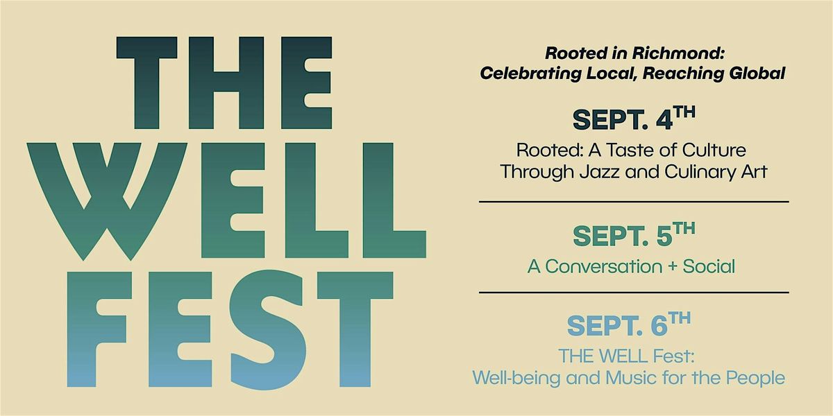 Rooted: A Taste of Culture Through Culinary Art, 4 September | Event in Richmond | AllEvents