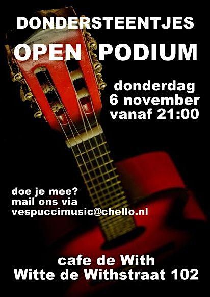 Dondersteentjes Open Podium | Event in Amsterdam | AllEvents