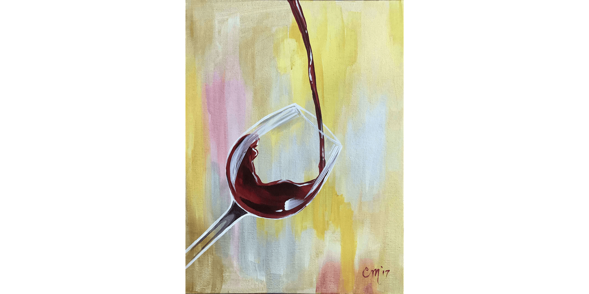 Pour Me a Glass - Paint and Sip in Boston | Classpop!™, 22 February | Event in Boston | AllEvents