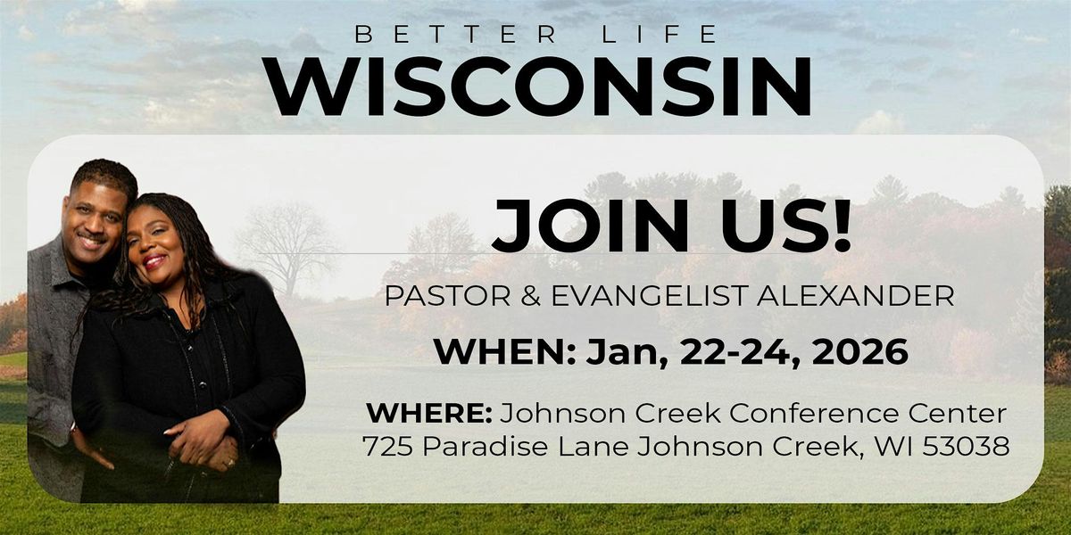 Wisconsin Better Life Sessions, 22 January | Event in Johnson Creek | AllEvents
