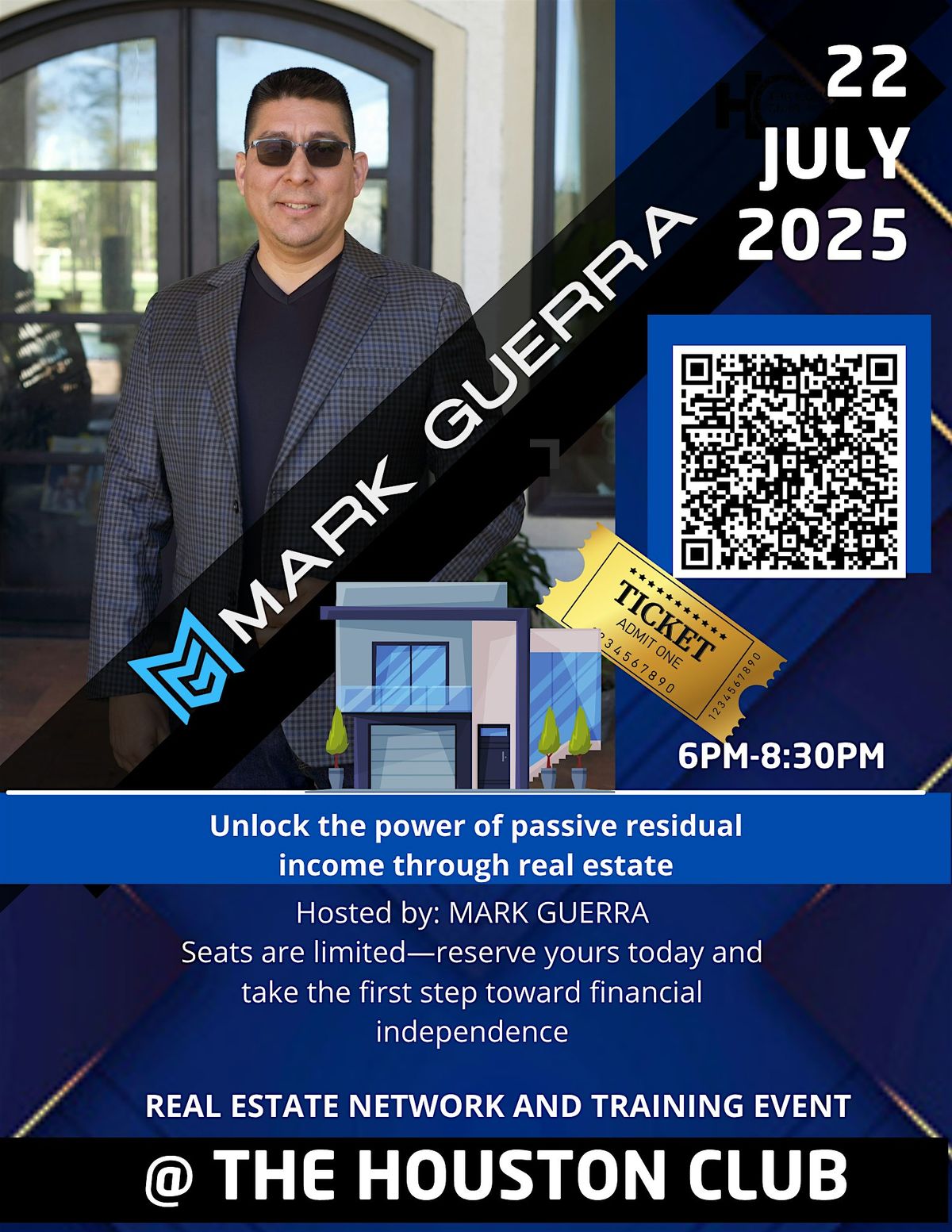 How to create true passive residual income  using REAL ESTATE!, 22 July | Event in Houston | AllEvents