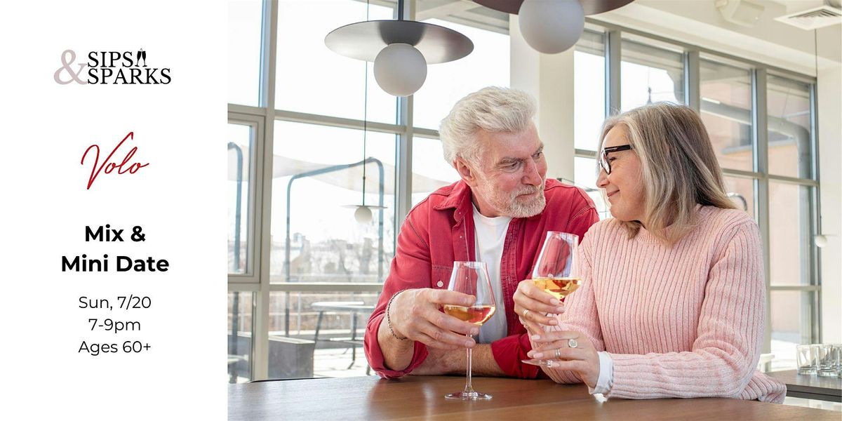 Speed Dating Ages 60+ in North Haven, CT at Volo, 20 July | Event in North Haven | AllEvents