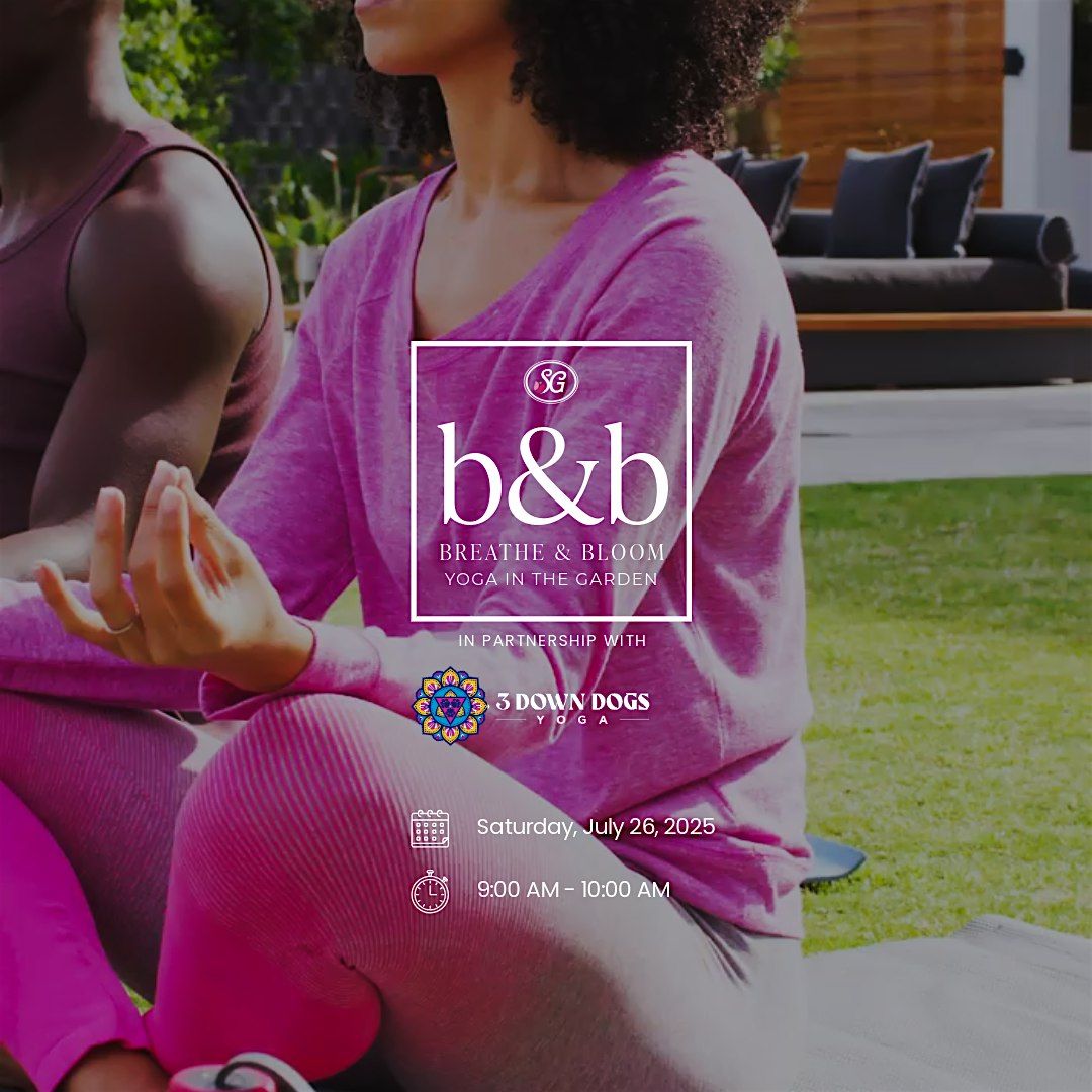 Breathe and Bloom-Yoga in the Garden, 26 July | Event in Snellville | AllEvents