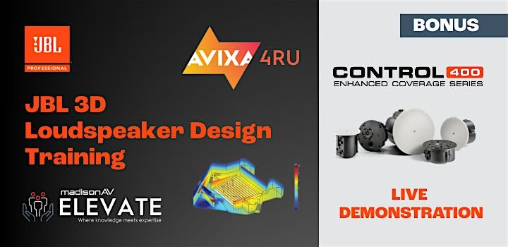 JBL 3D Loudspeaker Design Training - Perth, 23 July | Event in Perth | AllEvents