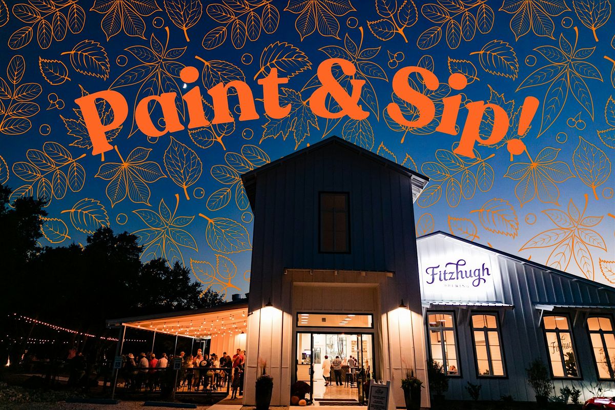 Paint and Sip Night!, 18 September | Event in Dripping Springs | AllEvents