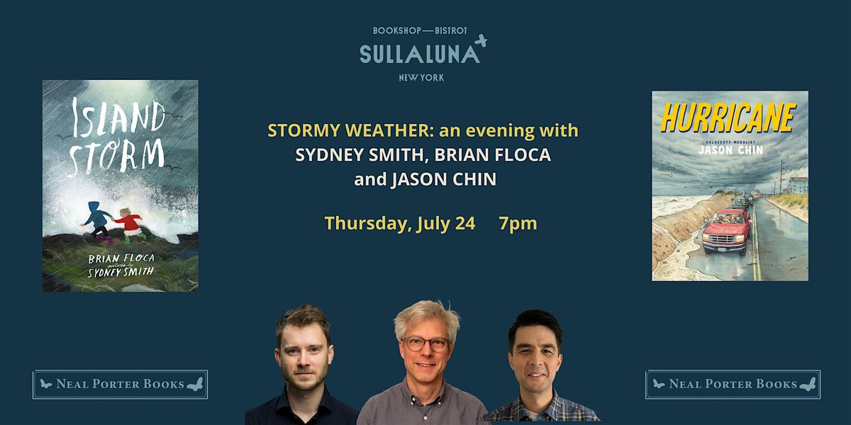 SYDNEY SMITH, BRIAN FLOCA and JASON CHIN, 24 July | Event in New York | AllEvents