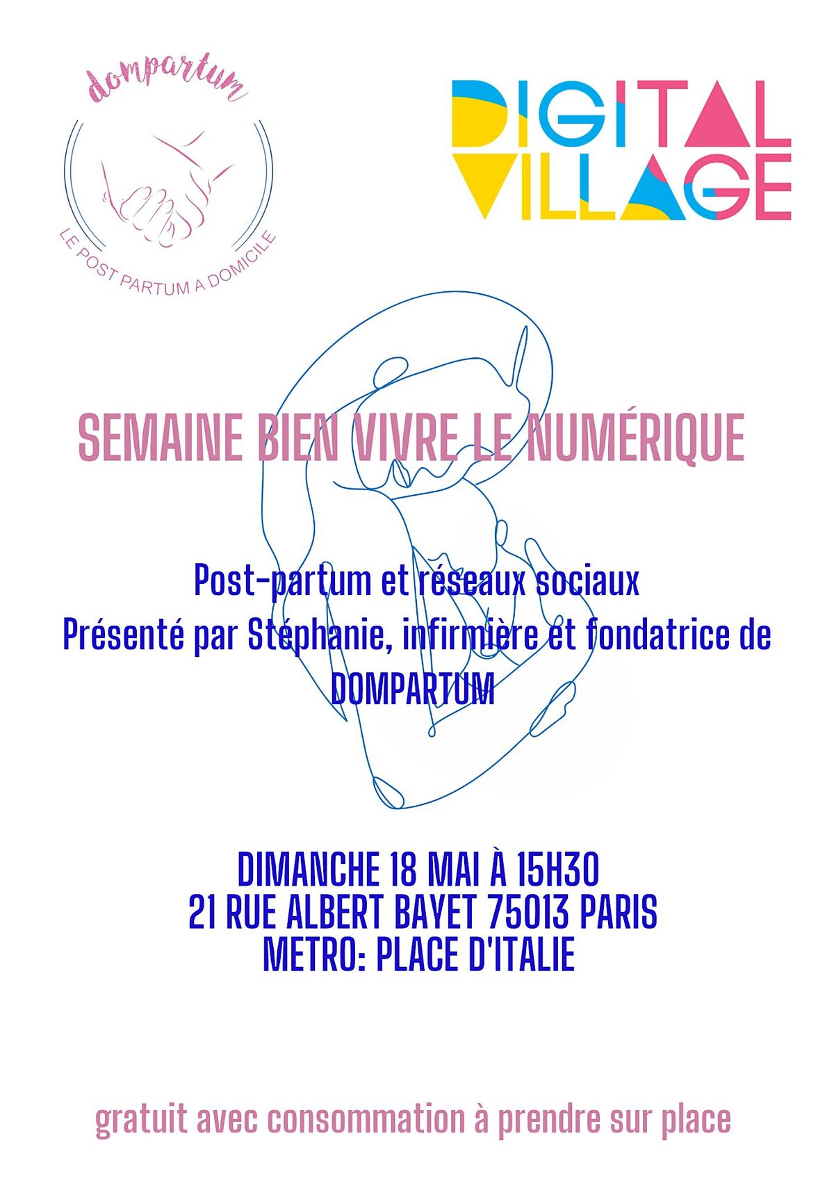 Post-partum & Réseaux Sociaux, 18 May | Event in Paris | AllEvents