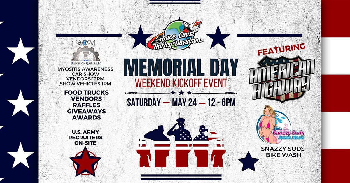 Memorial Day Weekend Kickoff Event, 24 May | Event in Palm Bay | AllEvents