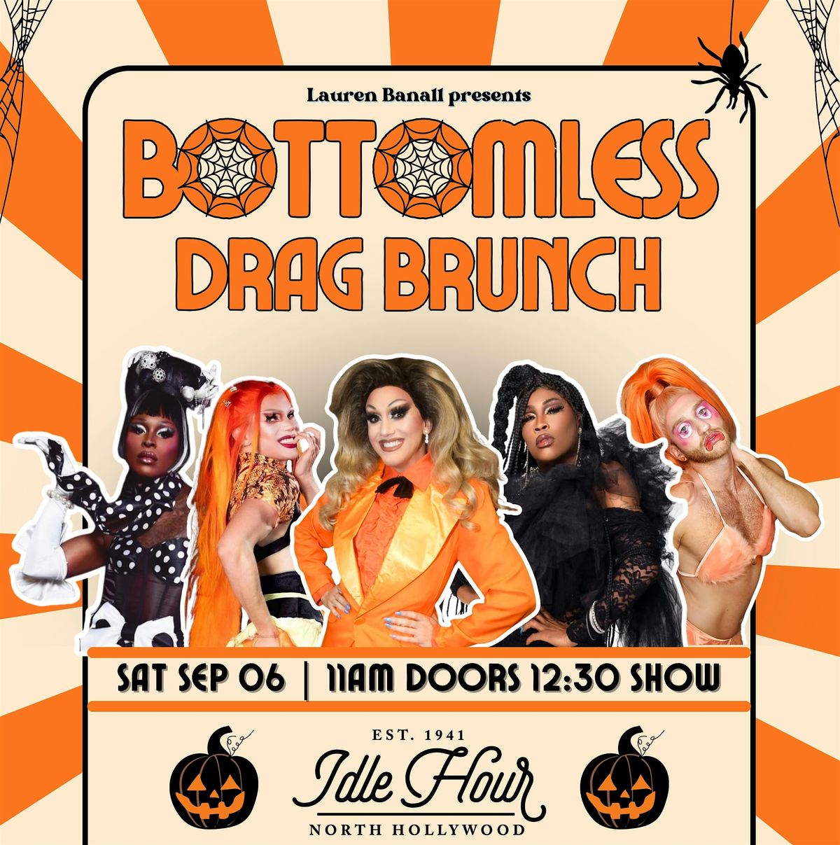 HALLOWEEN BASH Bottomless Drag Brunch! 10/25, 25 October | Event in Los Angeles | AllEvents