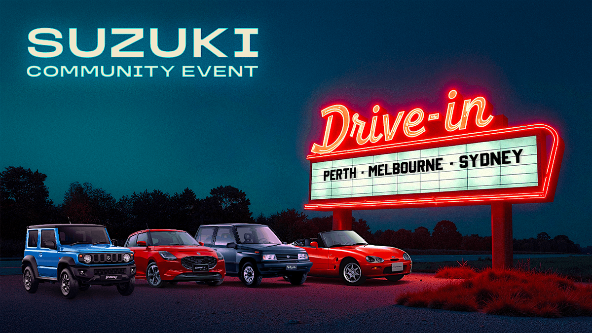 Suzuki Drive-In - Melbourne, 31 May | Event in Coburg North | AllEvents