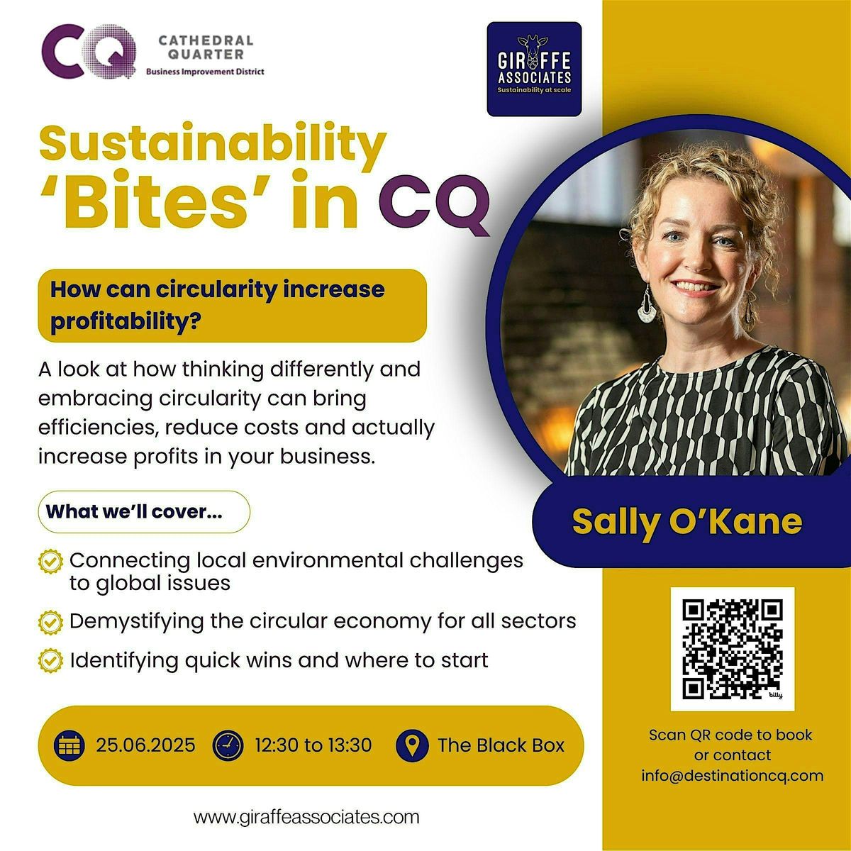 Sustainability Bites: How can circularity increase profitability?, 25 June | Event in Belfast | AllEvents