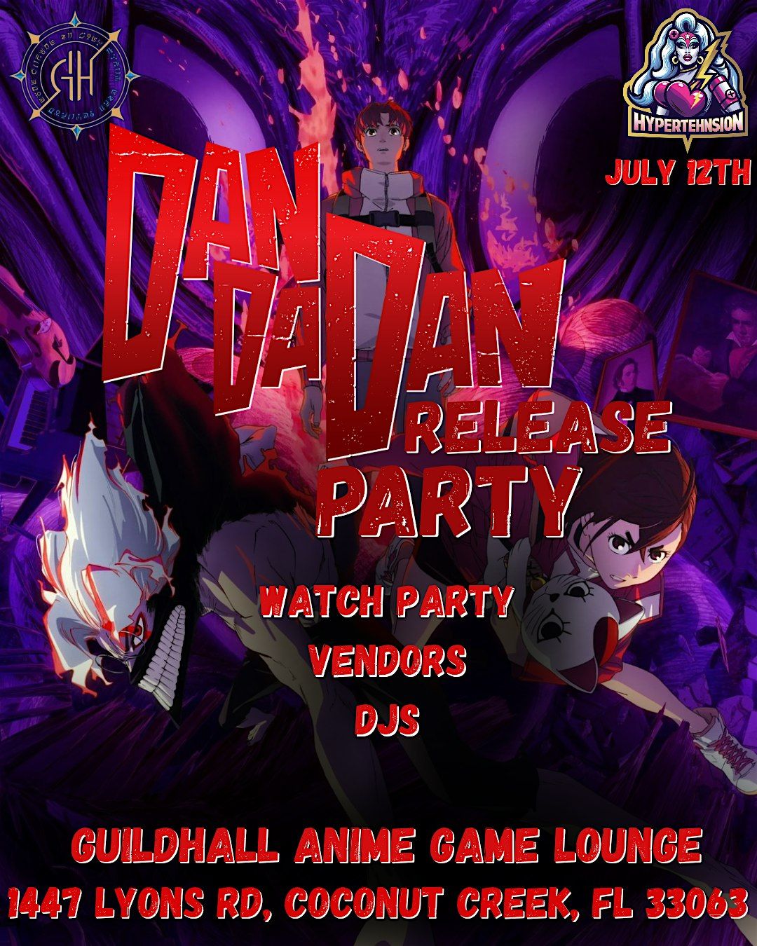 DanDaDan Release Party!, 12 July | Event in Coconut Creek | AllEvents