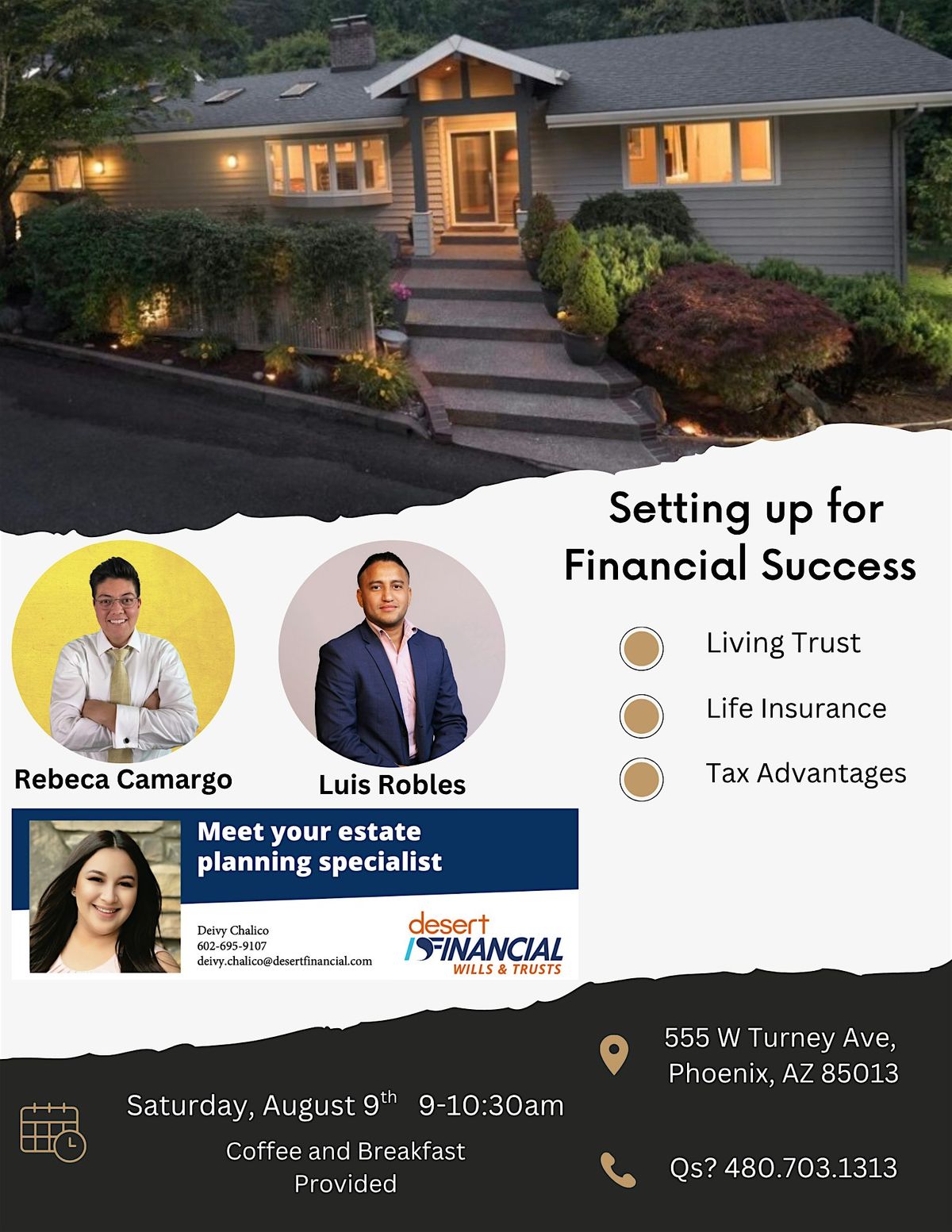 Setting up For Financial Success, 9 August | Event in Phoenix | AllEvents