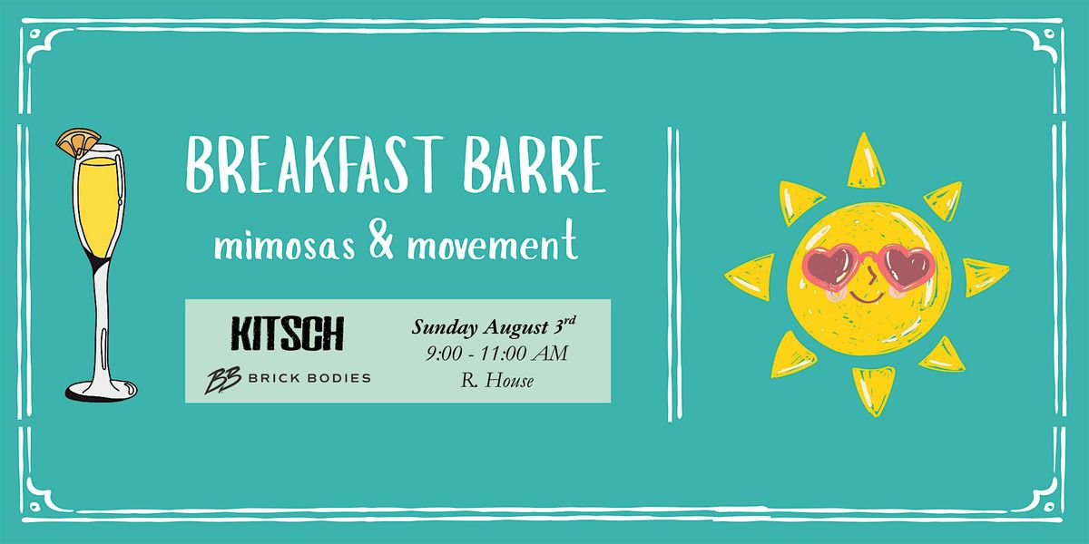 August Breakfast Barre by Kitsch Cafe, 3 August | Event in Baltimore | AllEvents