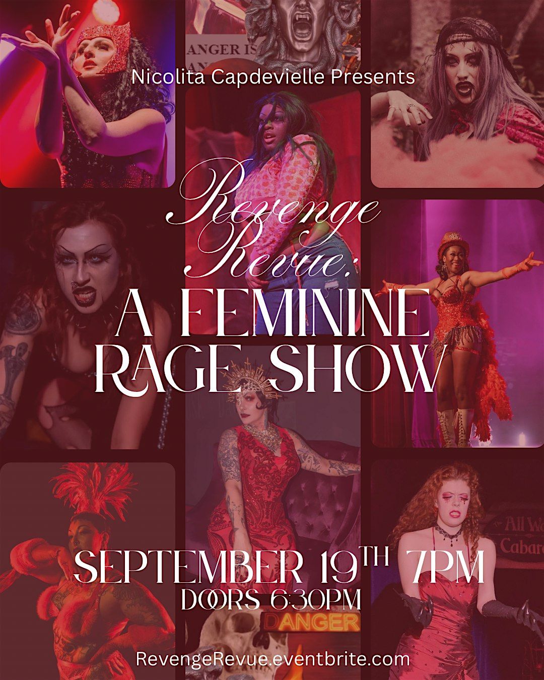 Revenge Revue: A Feminine Rage Show, 19 September | Event in New Orleans | AllEvents